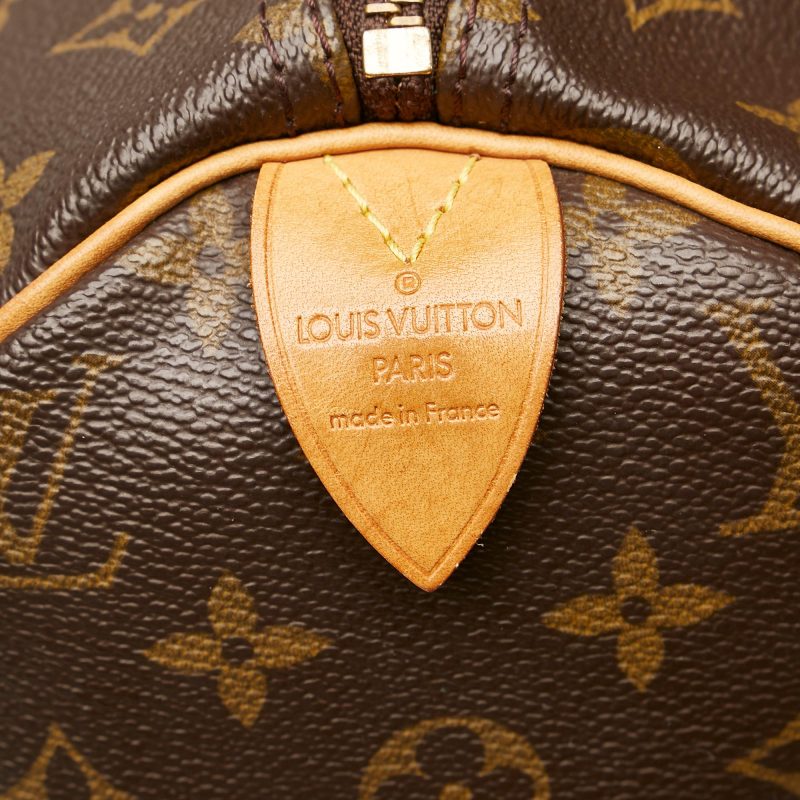 Louis Vuitton Monogram Speedy 30 (SHG-35183) - Barde - Image 7