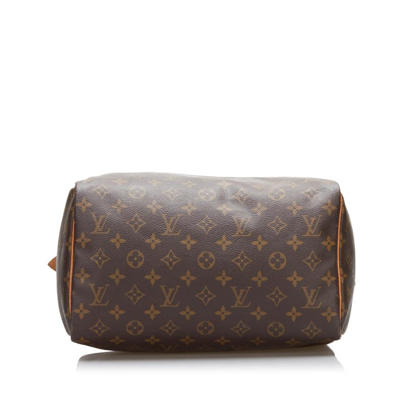 Louis Vuitton Monogram Speedy 30 (SHG-35294) - Barde - Image 4