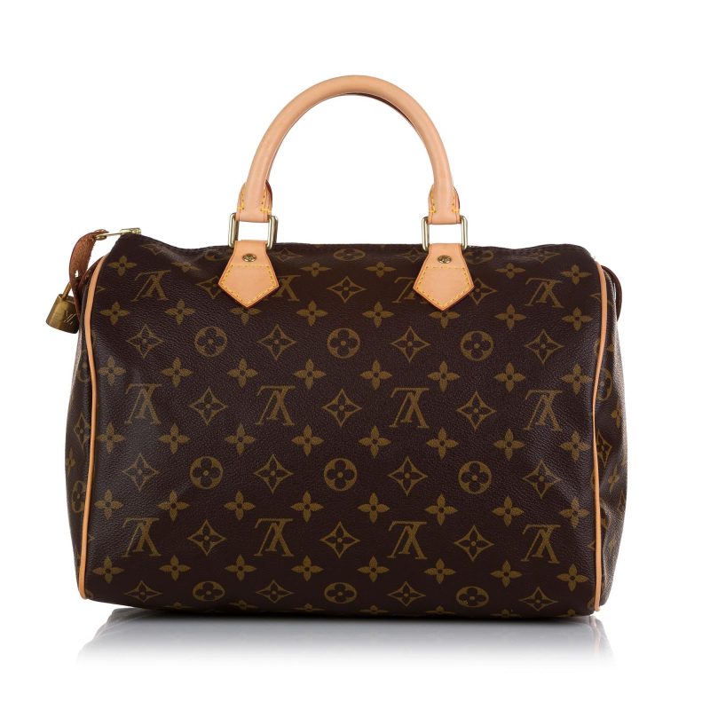 Louis Vuitton Monogram Speedy 30 (SHG-35681) - Barde - Image 3
