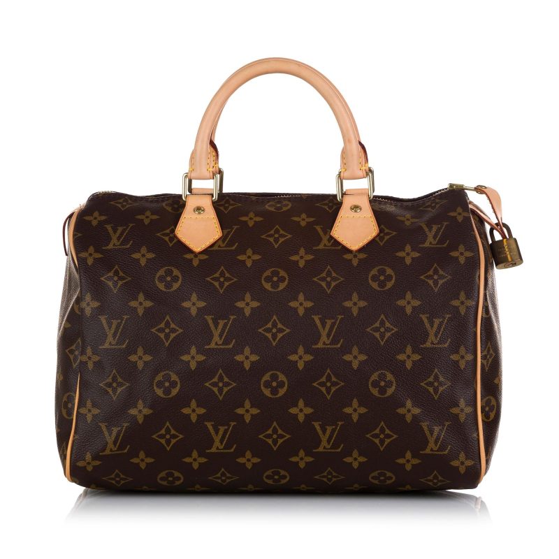 Louis Vuitton Monogram Speedy 30 (SHG-35681) - Barde
