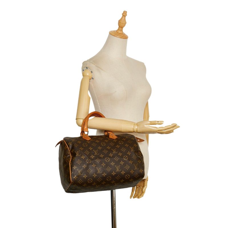 Louis Vuitton Monogram Speedy 30 (SHG-35780) - Barde - Image 5