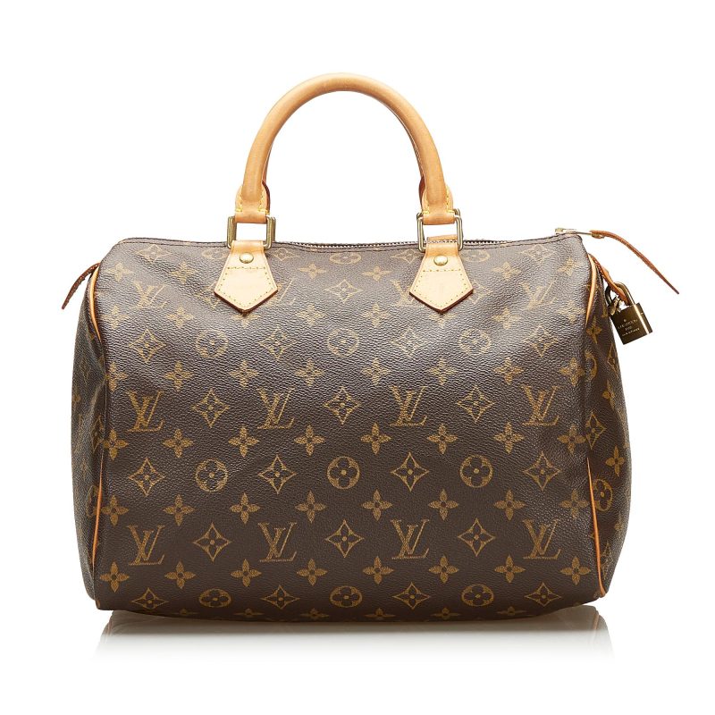 Louis Vuitton Monogram Speedy 30 (SHG-36053) - Barde
