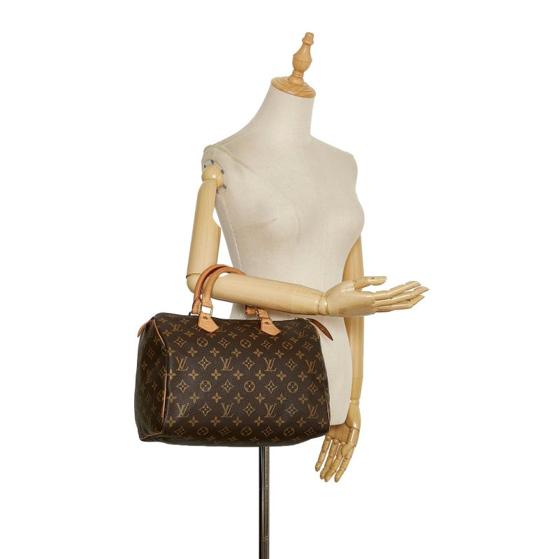 Louis Vuitton Monogram Speedy 30 (SHG-36053) - Barde - Image 5