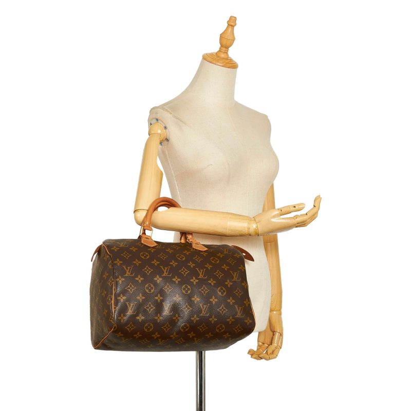 Louis Vuitton Monogram Speedy 30 (SHG-36278) - Barde - Image 5