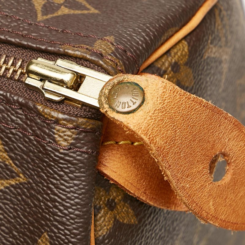 Louis Vuitton Monogram Speedy 30 (SHG-36297) - Barde - Image 9