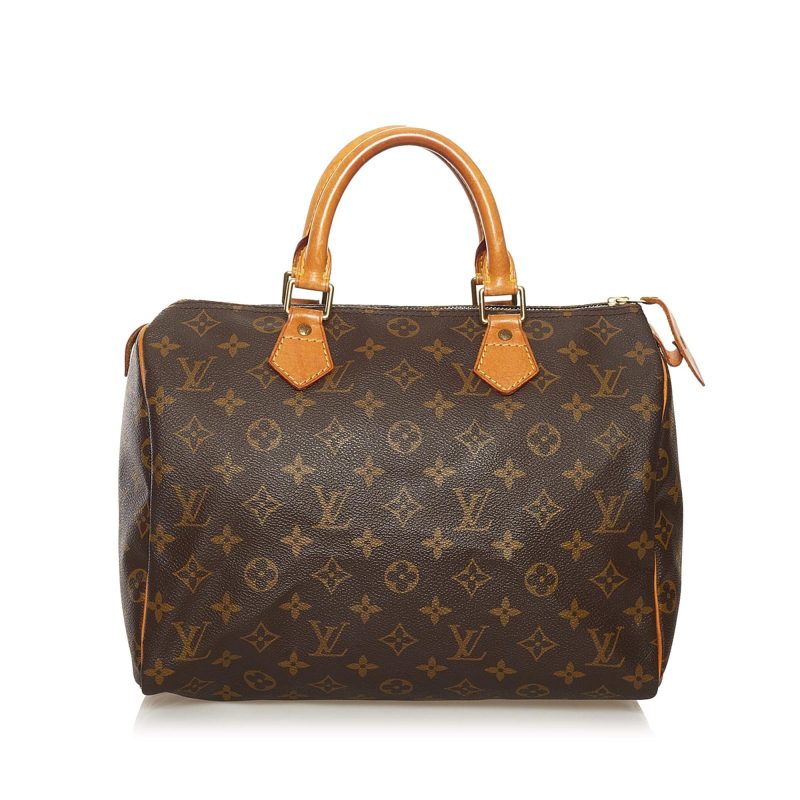 Louis Vuitton Monogram Speedy 30 (SHG-36297) - Barde