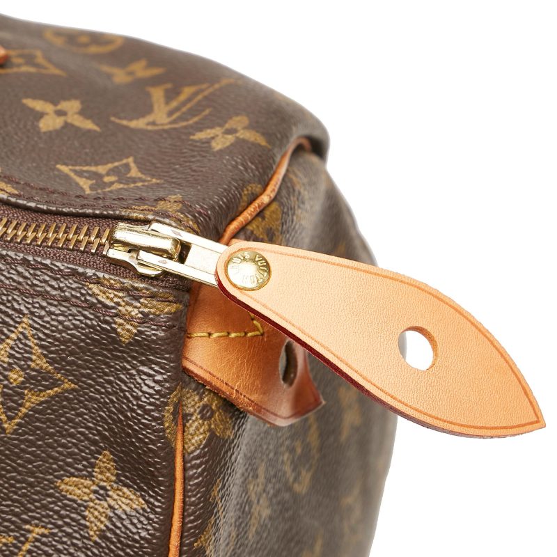 Louis Vuitton Monogram Speedy 30 (SHG-36323) - Barde - Image 9