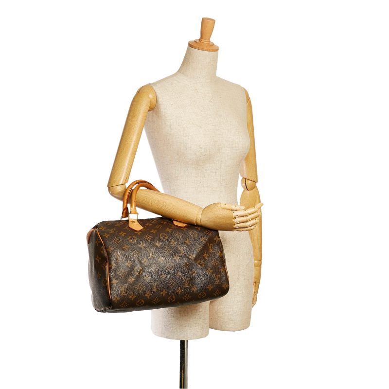 Louis Vuitton Monogram Speedy 30 (SHG-36336) - Barde - Image 5