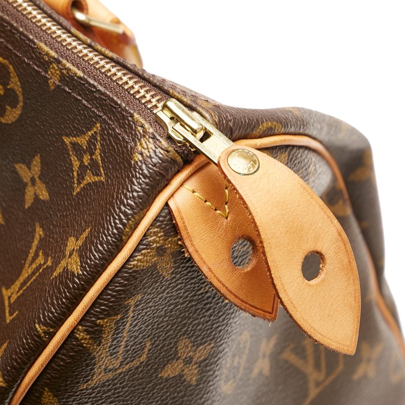 Louis Vuitton Monogram Speedy 30 (SHG-36553) - Barde - Image 9