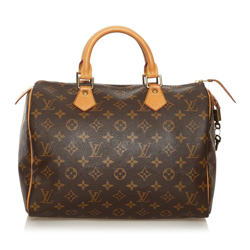 Louis Vuitton Monogram Speedy 30 (SHG-36553) - Barde