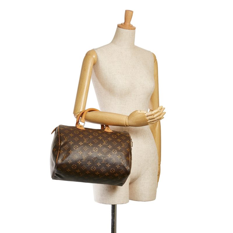 Louis Vuitton Monogram Speedy 30 (SHG-36553) - Barde - Image 5