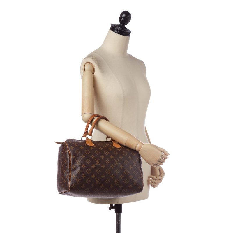 Louis Vuitton Monogram Speedy 30 (SHG-36597) - Barde - Image 6