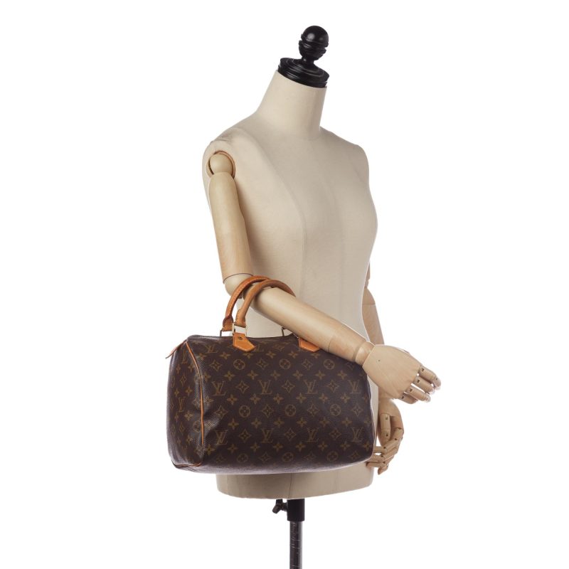 Louis Vuitton Monogram Speedy 30 (SHG-36601) - Barde - Image 5