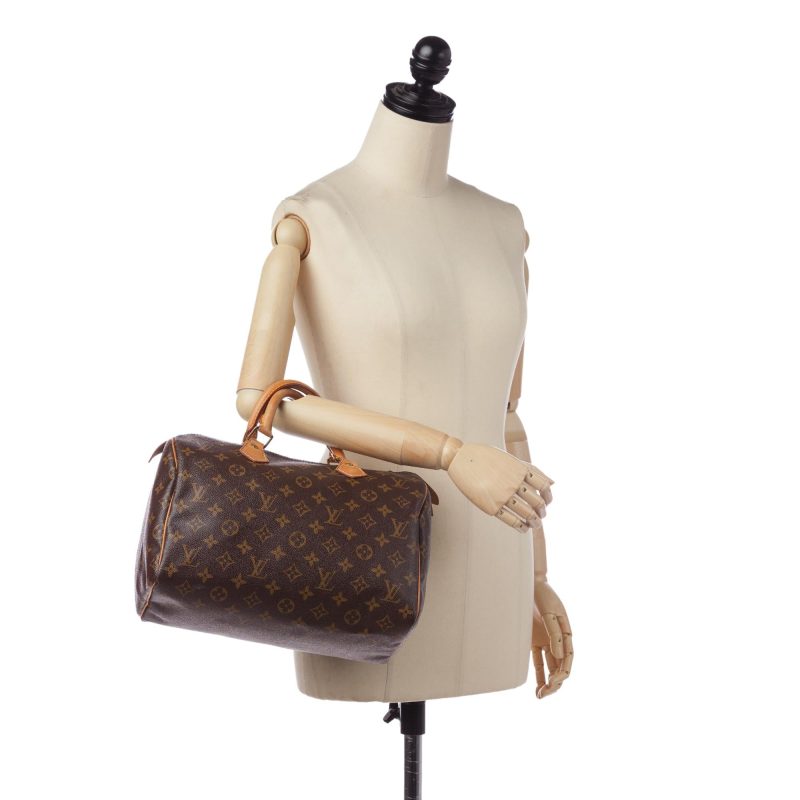 Louis Vuitton Monogram Speedy 30 (SHG-36624) - Barde - Image 5