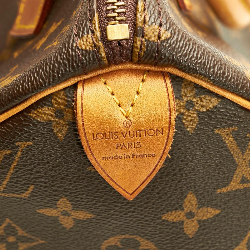 Louis Vuitton Monogram Speedy 30 (SHG-36756) - Barde - Image 7