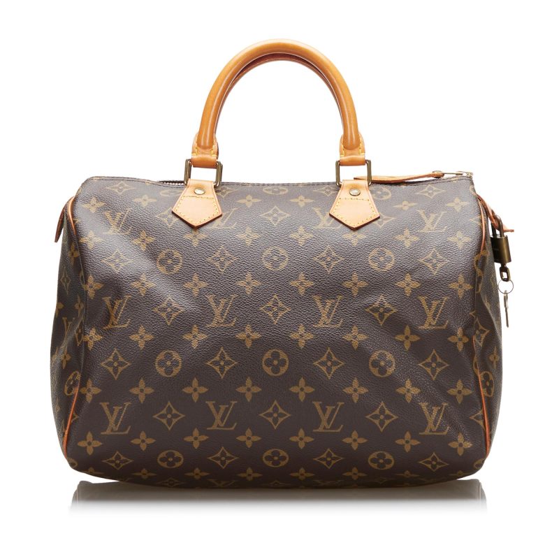 Louis Vuitton Monogram Speedy 30 (SHG-36905) - Barde