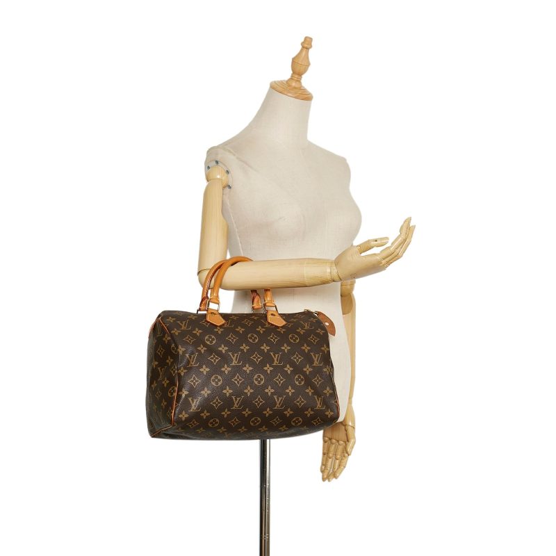 Louis Vuitton Monogram Speedy 30 (SHG-36905) - Barde - Image 5