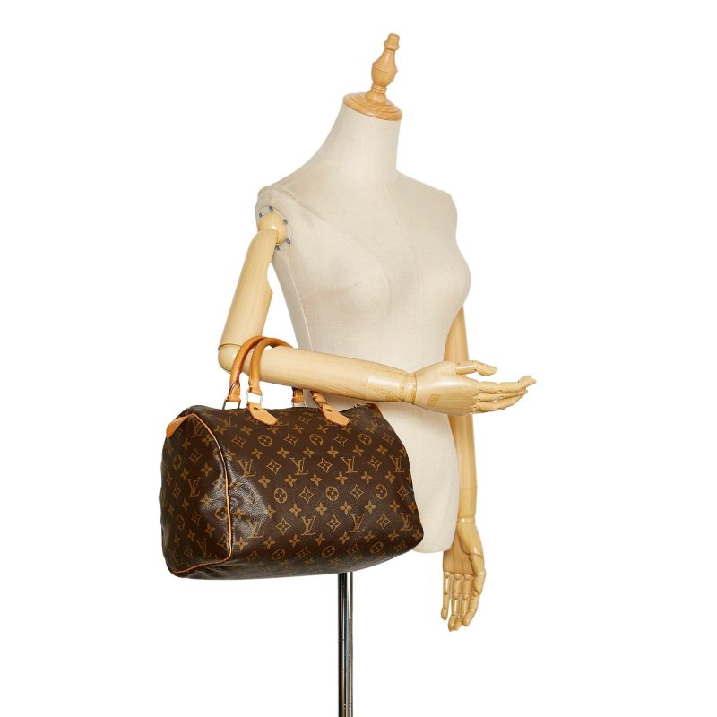 Louis Vuitton Monogram Speedy 30 (SHG-36908) - Barde - Image 5