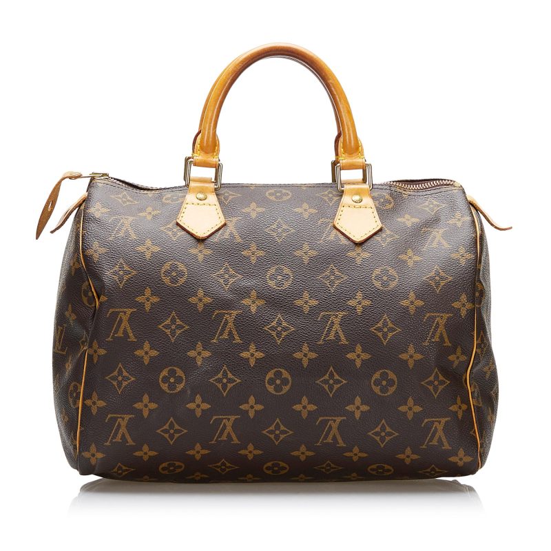 Louis Vuitton Monogram Speedy 30 (SHG-37146) - Barde - Image 3