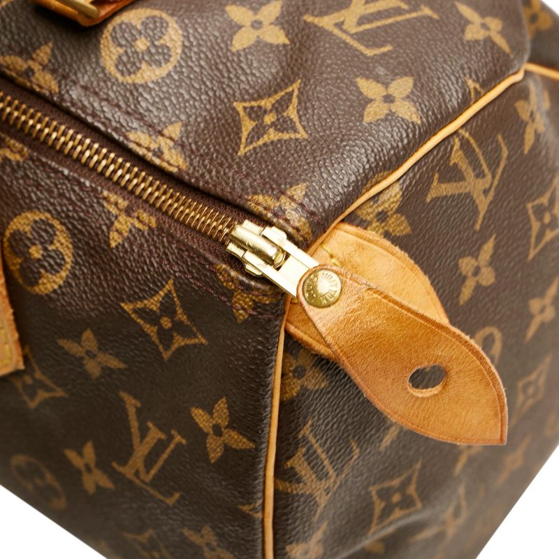 Louis Vuitton Monogram Speedy 30 (SHG-37146) - Barde - Image 9