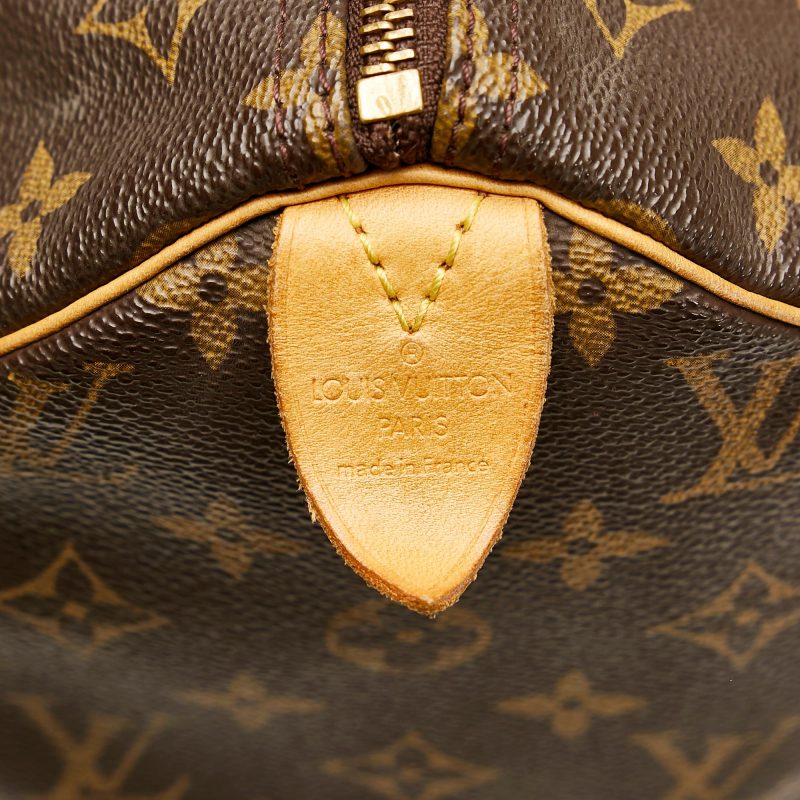 Louis Vuitton Monogram Speedy 30 (SHG-37146) - Barde - Image 7