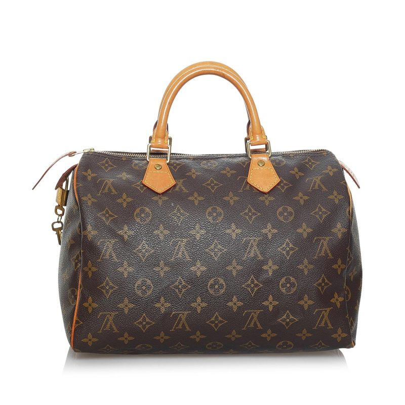 Louis Vuitton Monogram Speedy 30 (SHG-37286) - Barde - Image 3