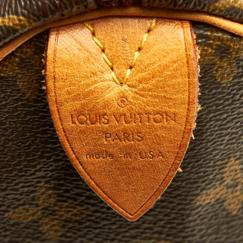 Louis Vuitton Monogram Speedy 30 (SHG-37286) - Barde - Image 7