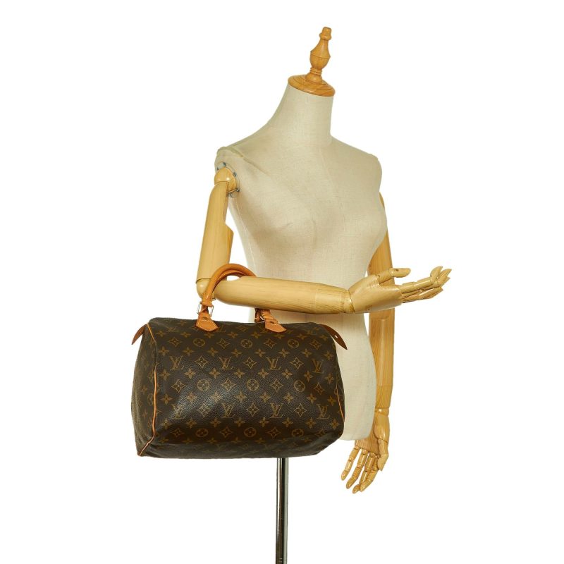 Louis Vuitton Monogram Speedy 30 (SHG-37286) - Barde - Image 5