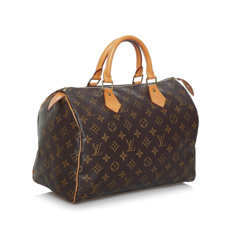 Louis Vuitton Monogram Speedy 30 (SHG-37286) - Barde - Image 2