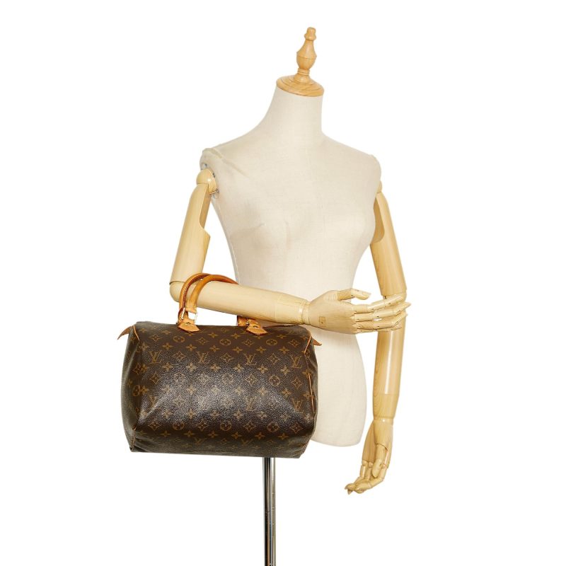 Louis Vuitton Monogram Speedy 30 (SHG-37523) - Barde - Image 5