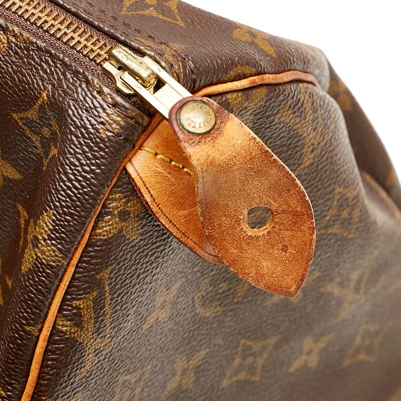 Louis Vuitton Monogram Speedy 30 (SHG-37697) - Barde - Image 9