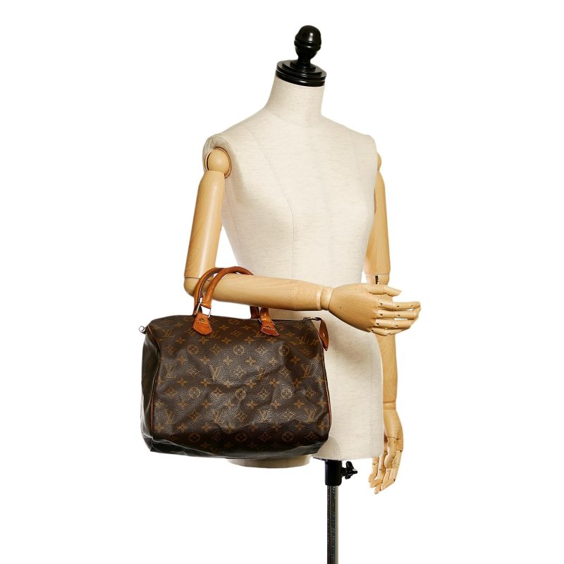 Louis Vuitton Monogram Speedy 30 (SHG-37697) - Barde - Image 5