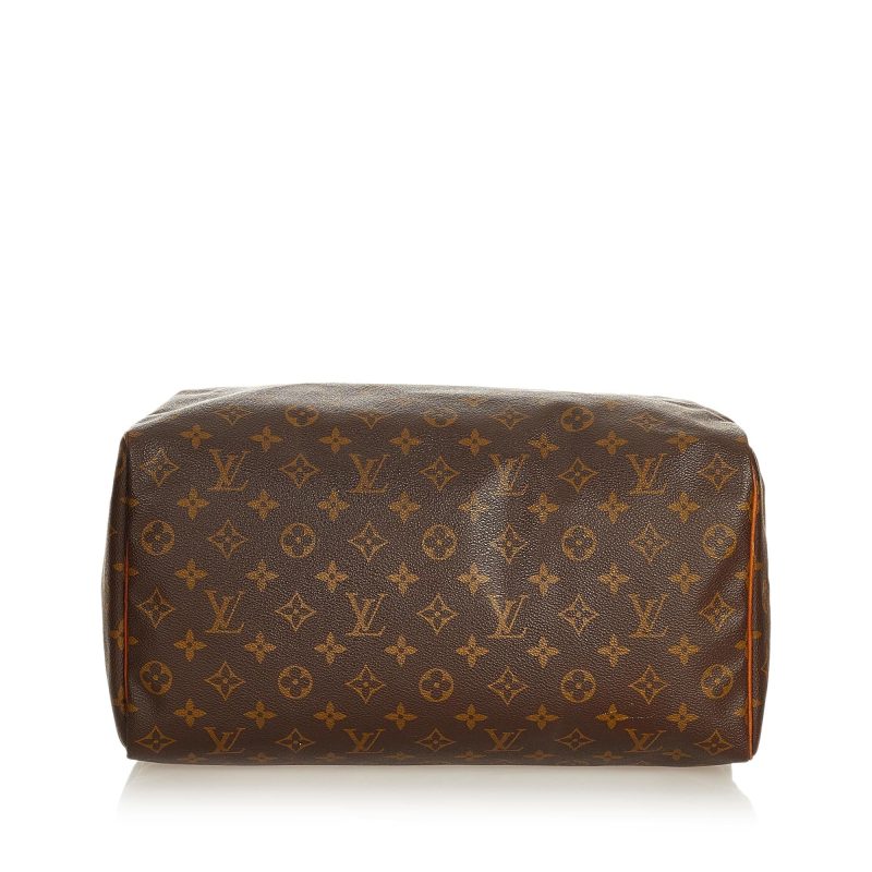 Louis Vuitton Monogram Speedy 35 (SHG-34053) - Barde - Image 4