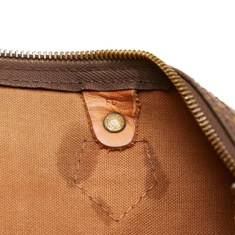 Louis Vuitton Monogram Speedy 35 (SHG-34053) - Barde - Image 9