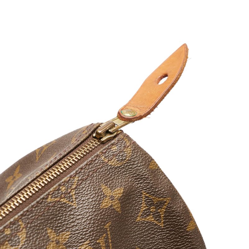 Louis Vuitton Monogram Speedy 35 (SHG-34053) - Barde - Image 10
