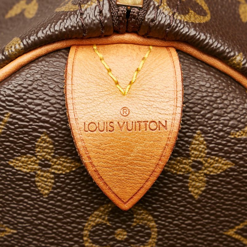 Louis Vuitton Monogram Speedy 35 (SHG-35099) - Barde - Image 7