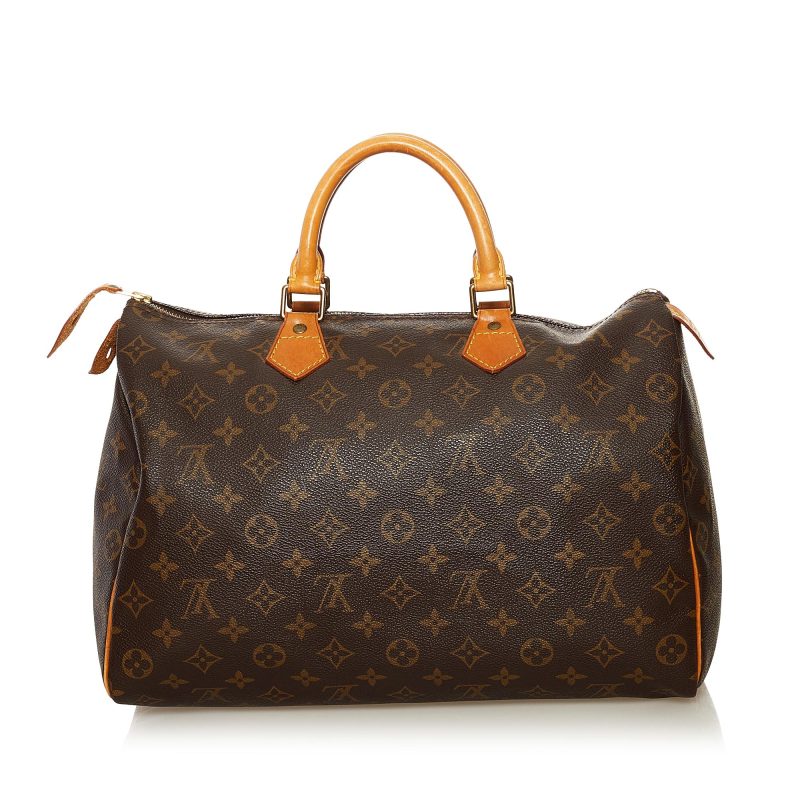 Louis Vuitton Monogram Speedy 35 (SHG-36282) - Barde - Image 3