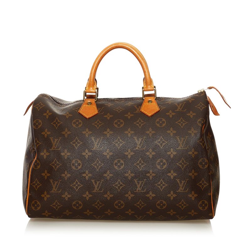 Louis Vuitton Monogram Speedy 35 (SHG-36282) - Barde