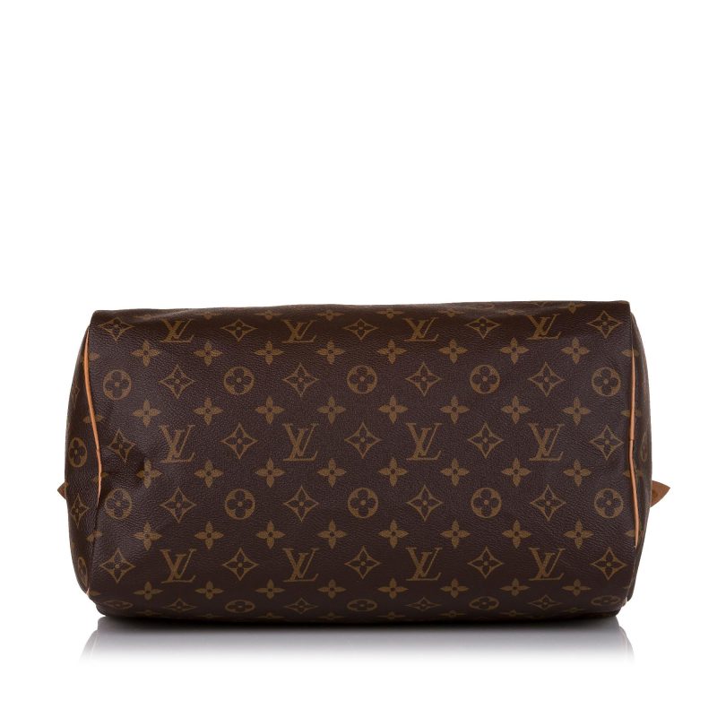 Louis Vuitton Monogram Speedy 35 (SHG-36547) - Barde - Image 4