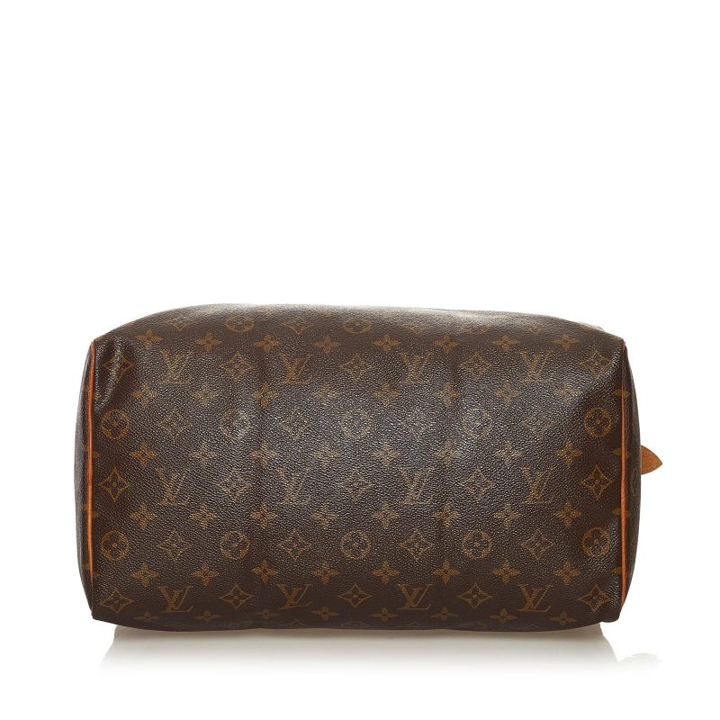 Louis Vuitton Monogram Speedy 35 (SHG-36749) - Barde - Image 4