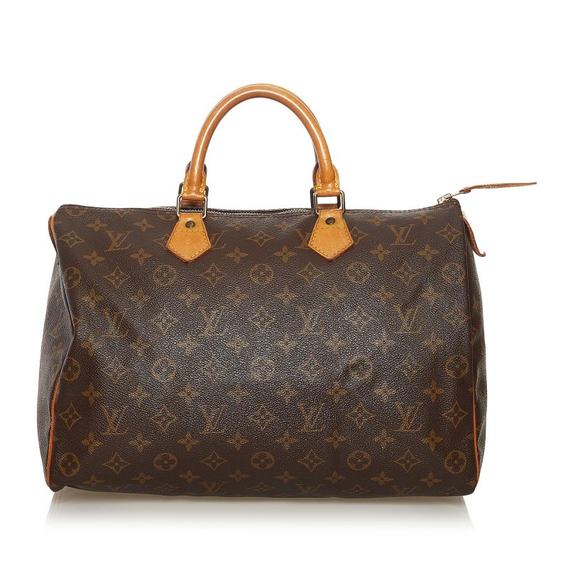 Louis Vuitton Monogram Speedy 35 (SHG-36749) - Barde