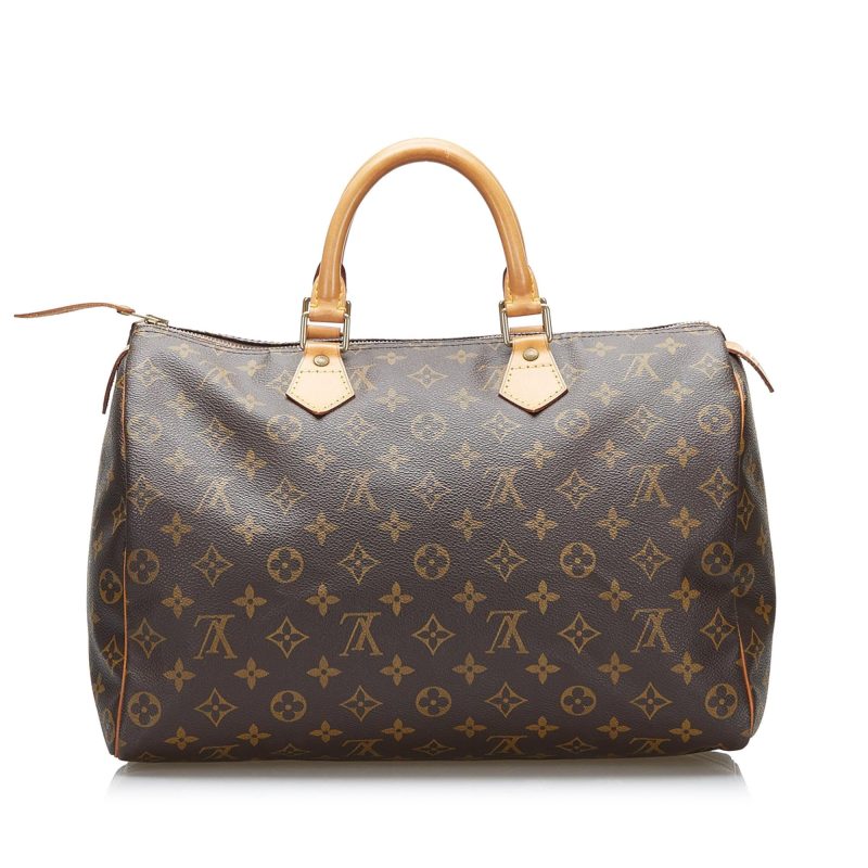 Louis Vuitton Monogram Speedy 35 (SHG-36868) - Barde - Image 3