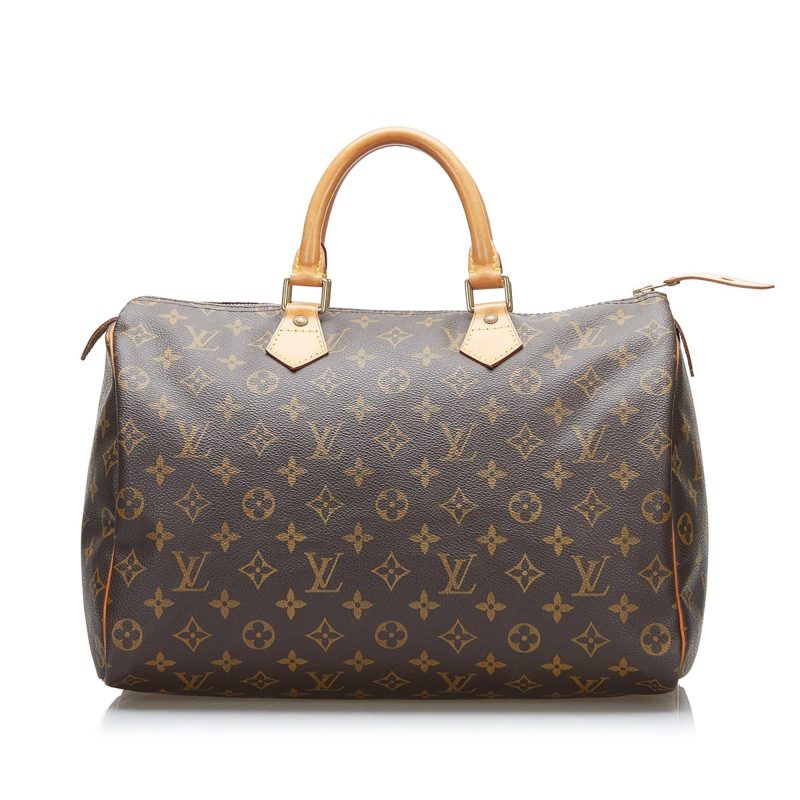 Louis Vuitton Monogram Speedy 35 (SHG-36868) - Barde