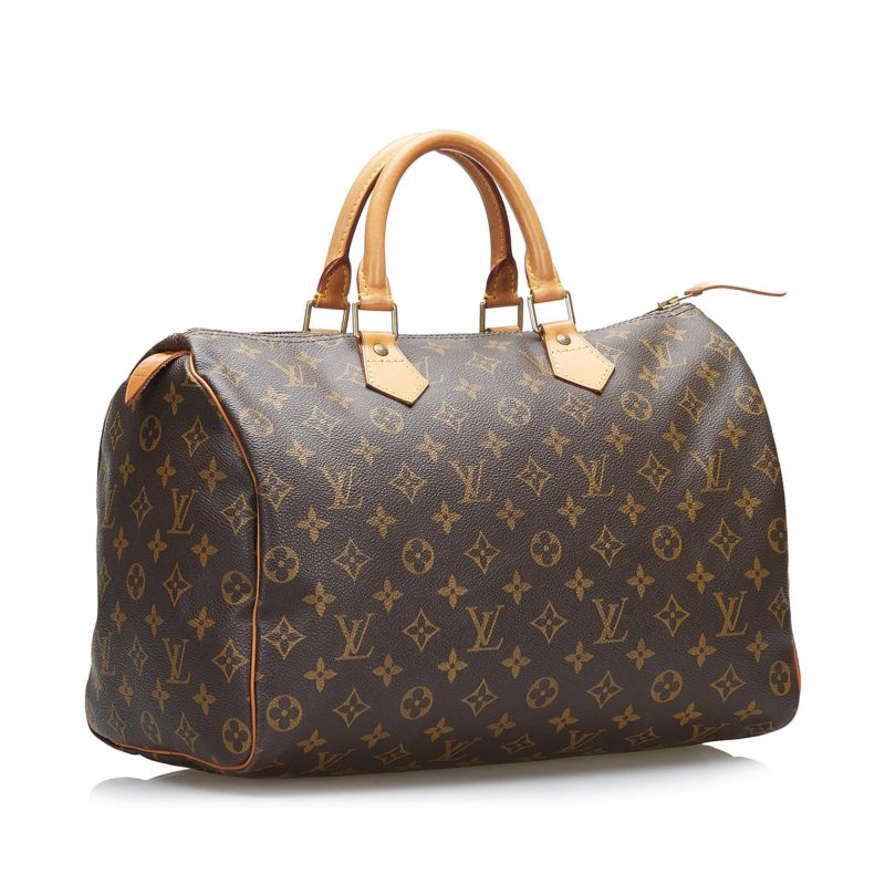Louis Vuitton Monogram Speedy 35 (SHG-36868) - Barde - Image 2