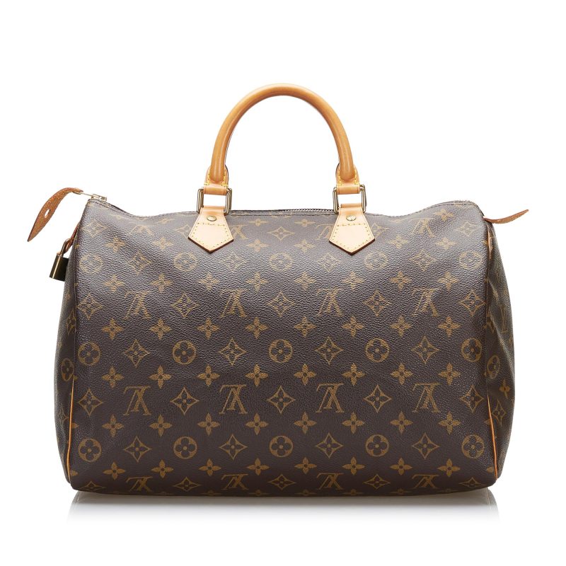 Louis Vuitton Monogram Speedy 35 (SHG-36881) - Barde - Image 3
