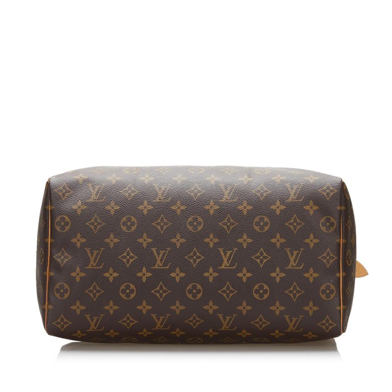 Louis Vuitton Monogram Speedy 35 (SHG-36881) - Barde - Image 4