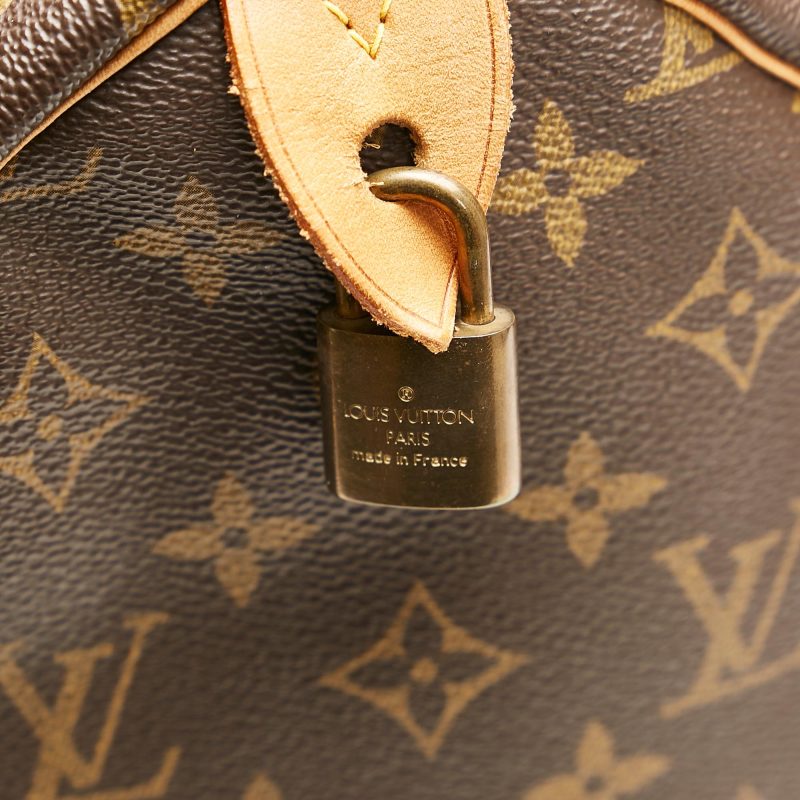 Louis Vuitton Monogram Speedy 35 (SHG-36881) - Barde - Image 10