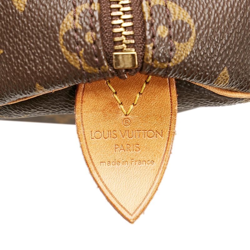 Louis Vuitton Monogram Speedy 35 (SHG-36881) - Barde - Image 7
