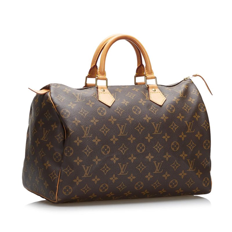 Louis Vuitton Monogram Speedy 35 (SHG-36881) - Barde - Image 2