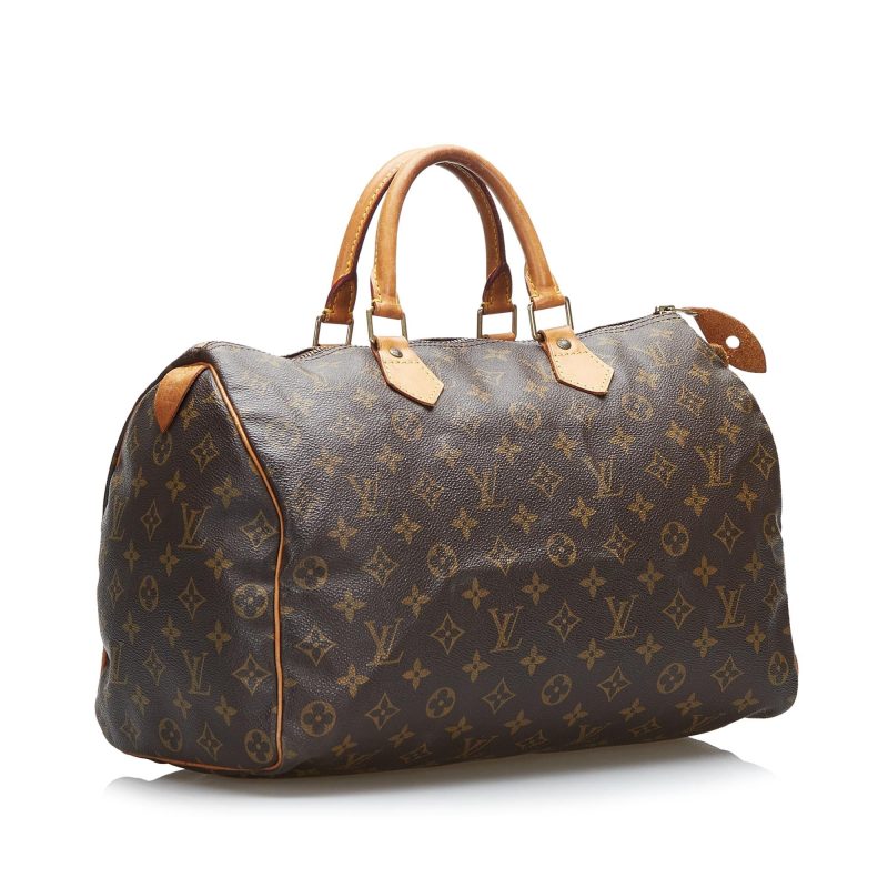 Louis Vuitton Monogram Speedy 35 (SHG-jagmU5) - Barde - Image 2